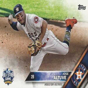 Jose Altuve - 2016 Topps Update Series Baseball Card
